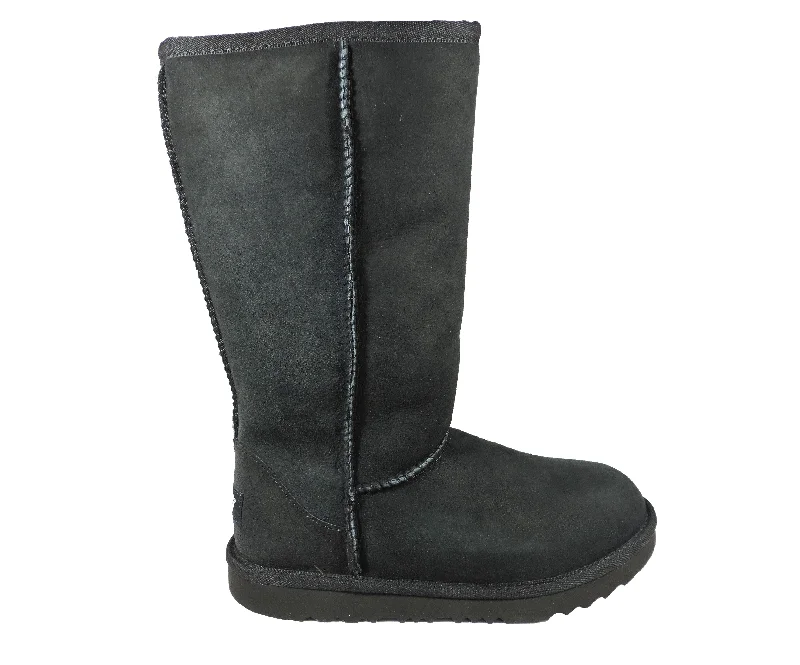 UGG K CLASSIC TALL II: BLACK