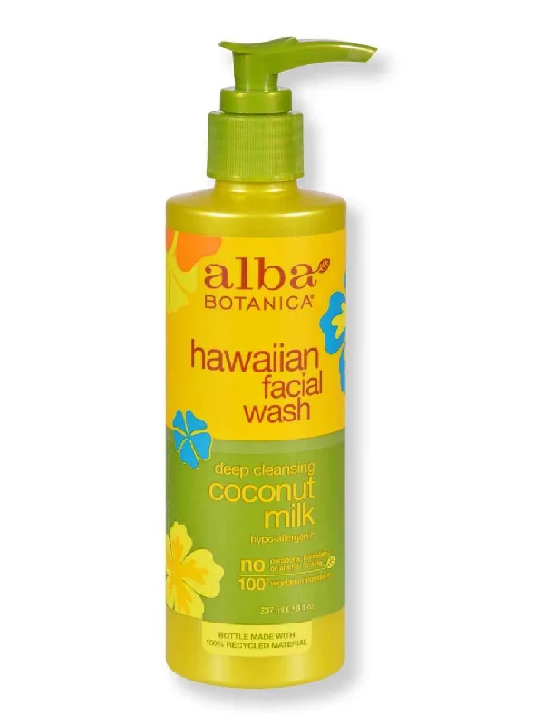 Alba Botanica Hawaiian Facial Wash Coconut Milk 8 fl oz