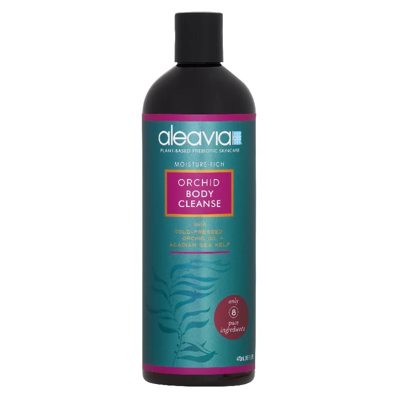 Aleavia Orchid Body Cleanse | Prebiotic Orchid Body Wash