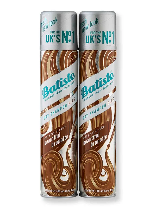 Batiste Dry Shampoo Plus Beautiful Brunette 2 Ct 6.73 oz