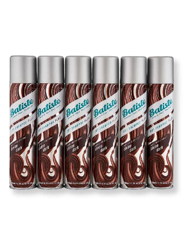 Batiste Dry Shampoo Plus Divine Dark 6 Ct 6.73 oz