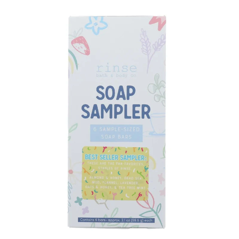 Best Seller Soap Sampler Box (6 half bars)