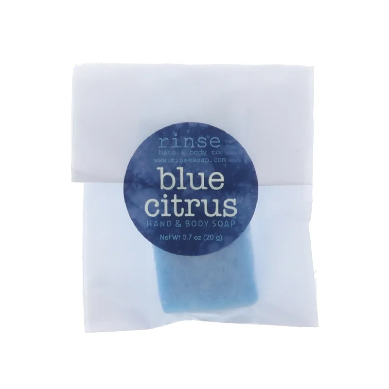 Blue Citrus Soap Slice