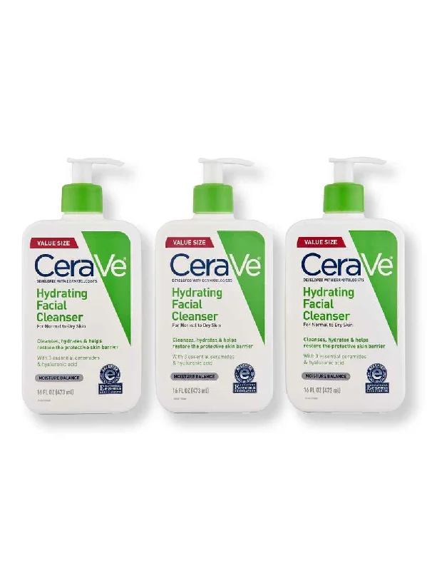 CeraVe Hydrating Cleanser 3 Ct 16 oz