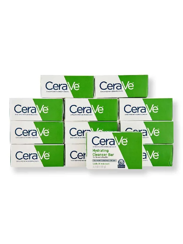 CeraVe Hydrating Cleansing Bar 12 Ct 4.5 oz