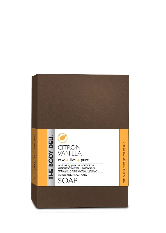 Citron Vanilla Botanical Bar Soap