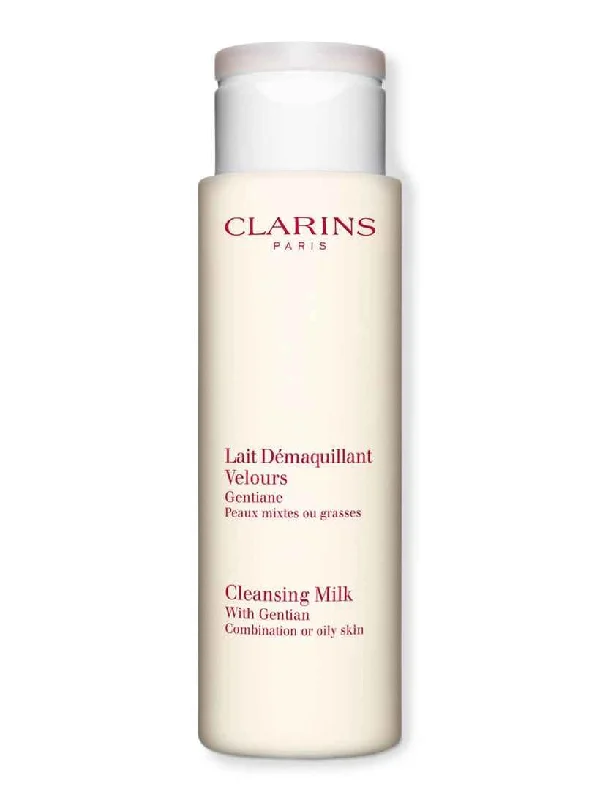 Clarins Cleansing Milk with Gentian Combination or Oily Skin 7 oz