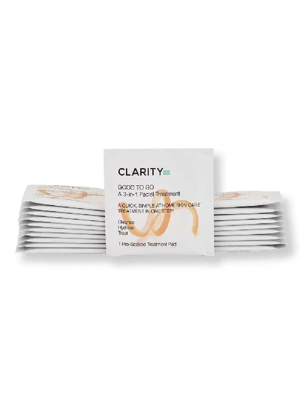 ClarityRx Good To Go 3-in-1 Facial Treatment 20 Ct