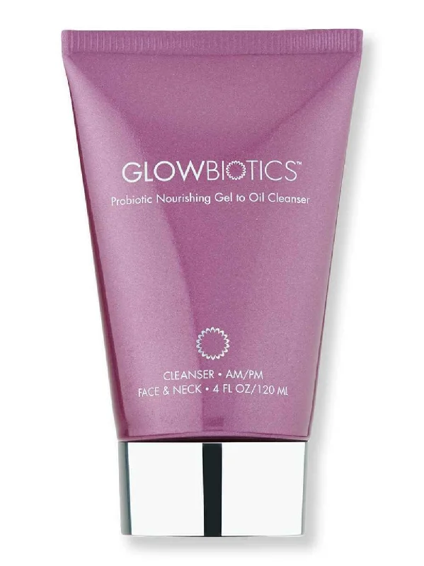 Glowbiotics Probiotic Nourishing Gel to Oil Cleanser 4 oz