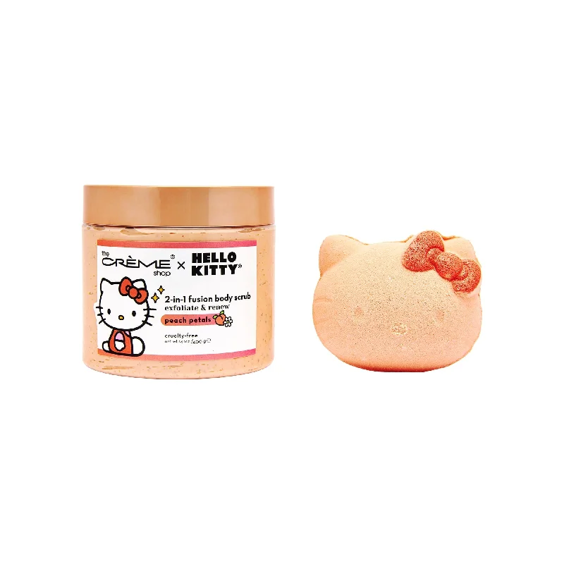 Hello Kitty Silky Skin Spa Set - Peach Petals