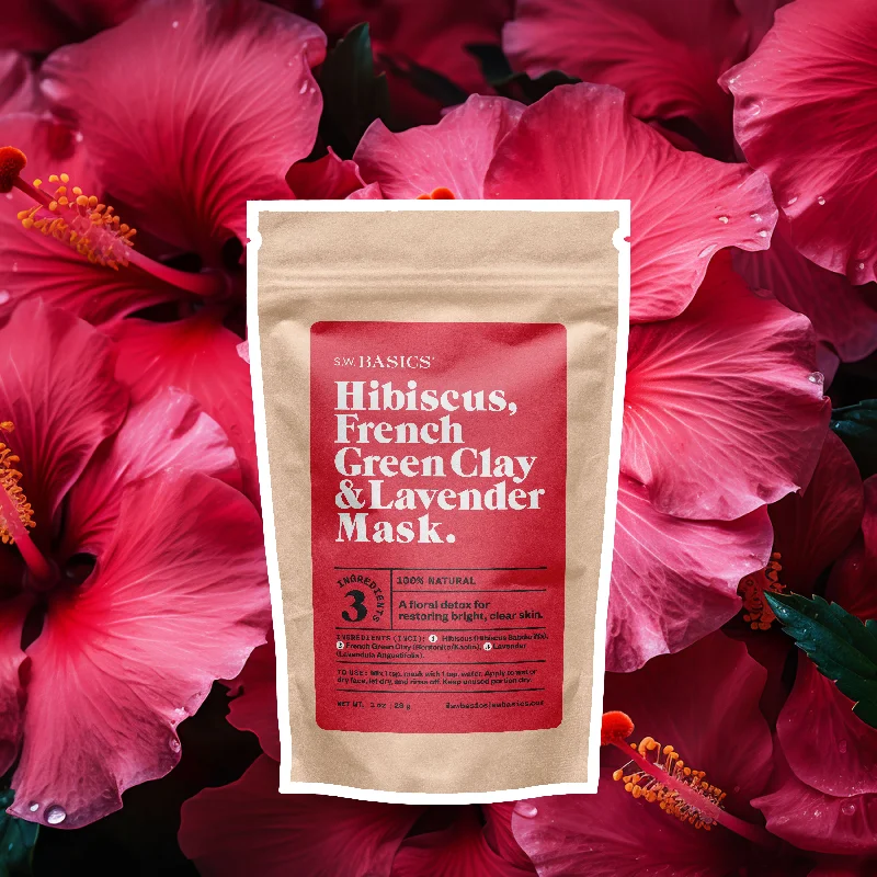 Hibiscus Mask 1oz Mini Pouch