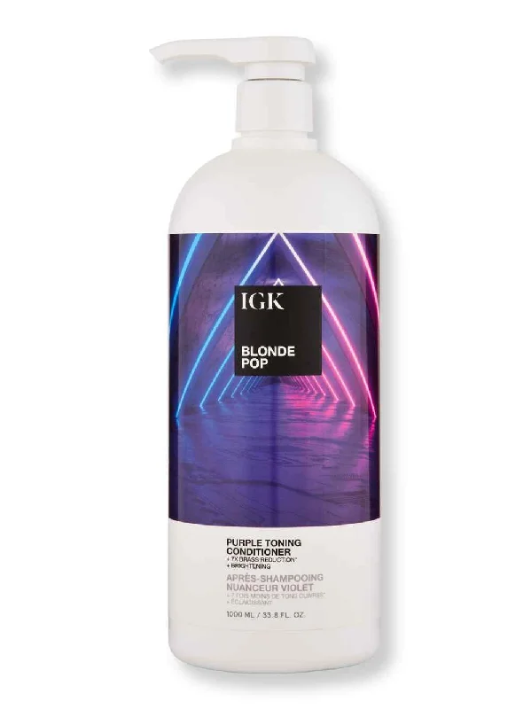 iGK Blonde Pop Purple Toning Conditioner 33 oz