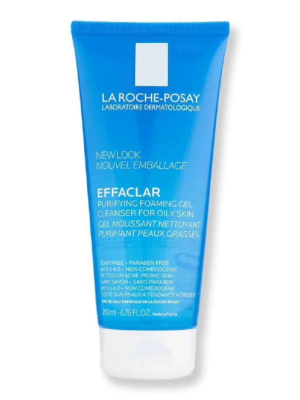 La-Roche Posay Effaclar Purifying Foaming Gel Cleanser for Oily Skin 6.76 fl oz