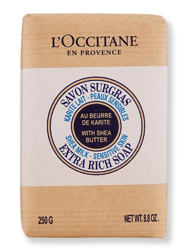 L'Occitane Shea Milk Sensitive Skin Extra Rich Soap 8.8 oz