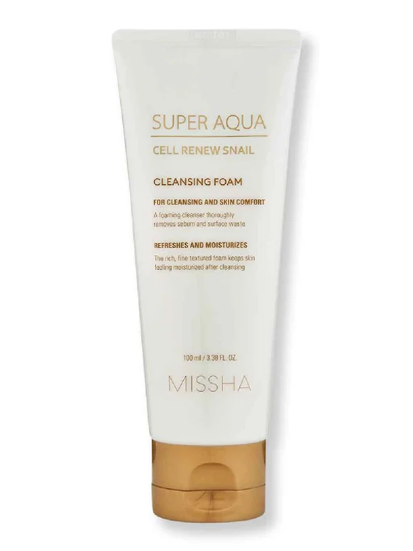 MISSHA Super Aqua Cell Renew Snail Cleansing Foam