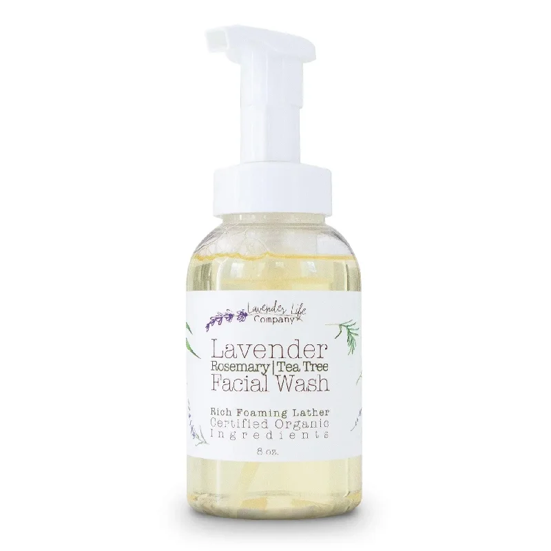 Facial Wash with Lavender, Rosemary & Tea Tree