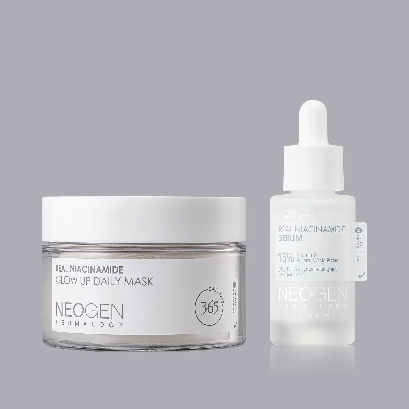 NIACINAMIDE SET (GLOW UP MASK, SERUM)