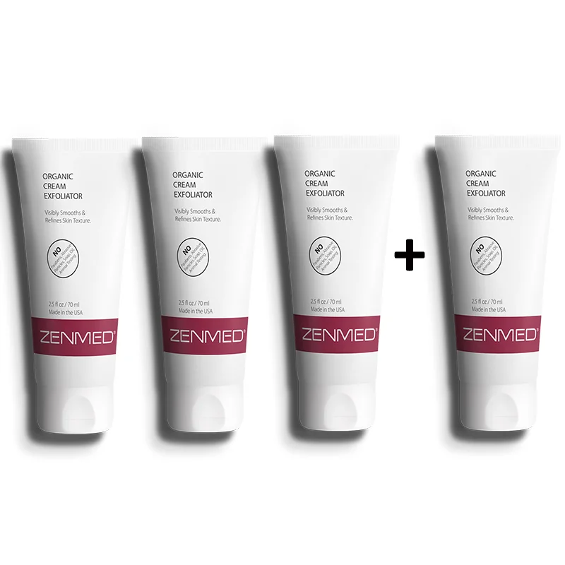 Organic Cream Exfoliator - Buy 3 Get 1 Free