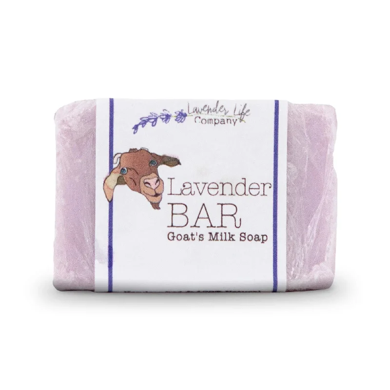 Lavender Bar Soap with Goat's Milk & Organic Lavender