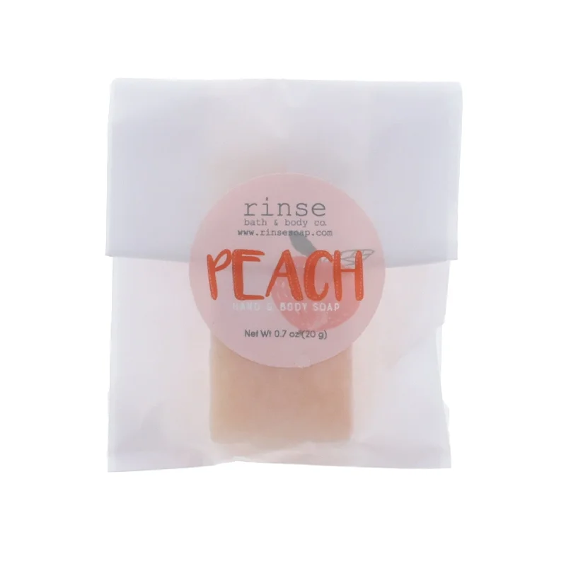 Peach Soap Slice