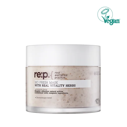 RE:P Bio Fresh Mask with Real Vitality Herbs 130g (CLEAN BEAUTY)