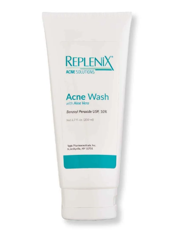 Replenix BP 10% Acne Wash + Aloe Vera 6.7 oz 200 ml