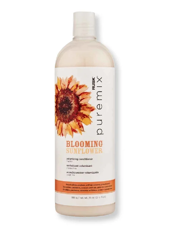 Rusk Puremix Blooming Sunflower Volumizing Conditioner 35 oz