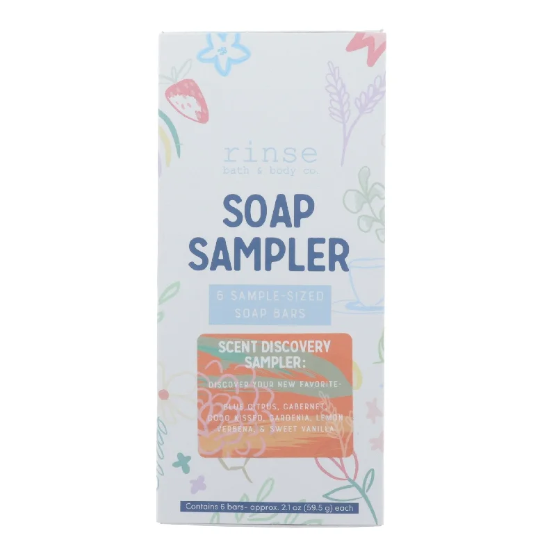 Scent Discovery Soap Sampler Box (6 half bars)