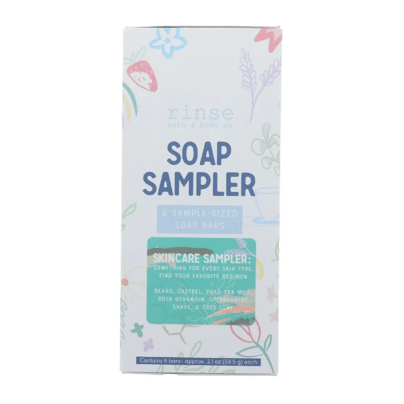 Skincare Soap Sampler Box (6 half bars)