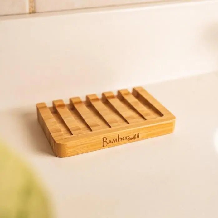 Bamboo Draining Soap Dish