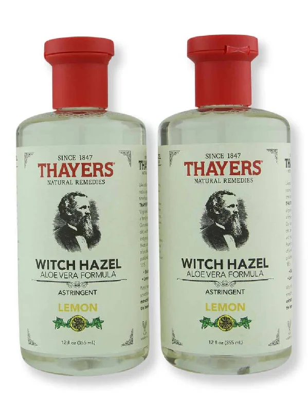 Thayer's Lemon Witch Hazel Astringent with Aloe Vera 2 ct 12 oz