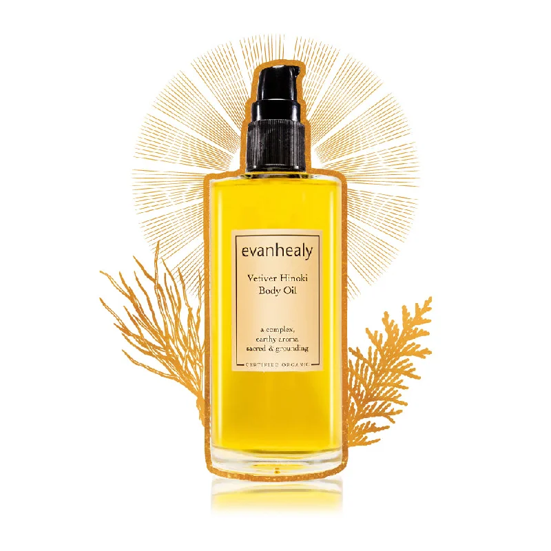 Vetiver Hinoki Body Oil