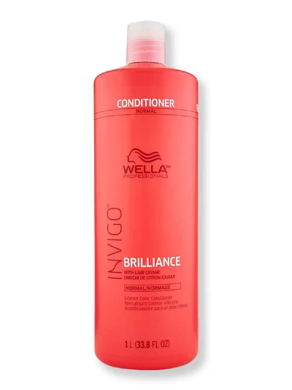 Wella Invigo Brilliance Conditioner Fine 33.8 oz 1000 ml